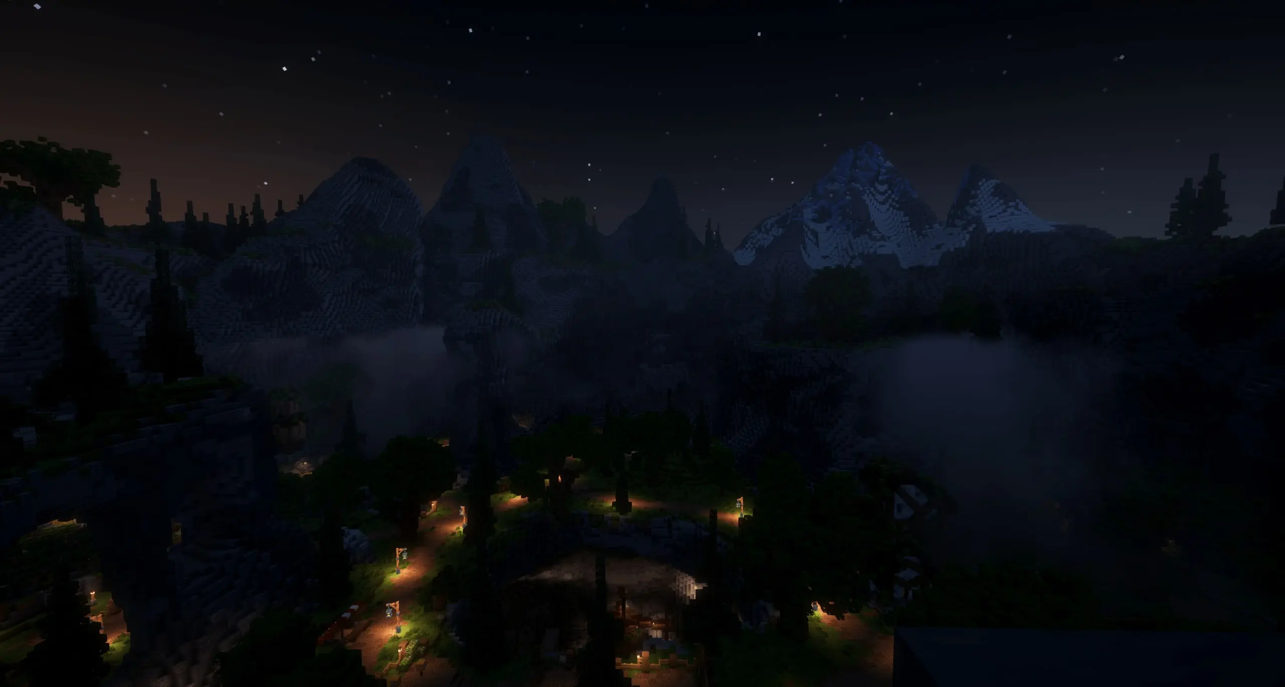 A beautiful overview of spawn landscape.